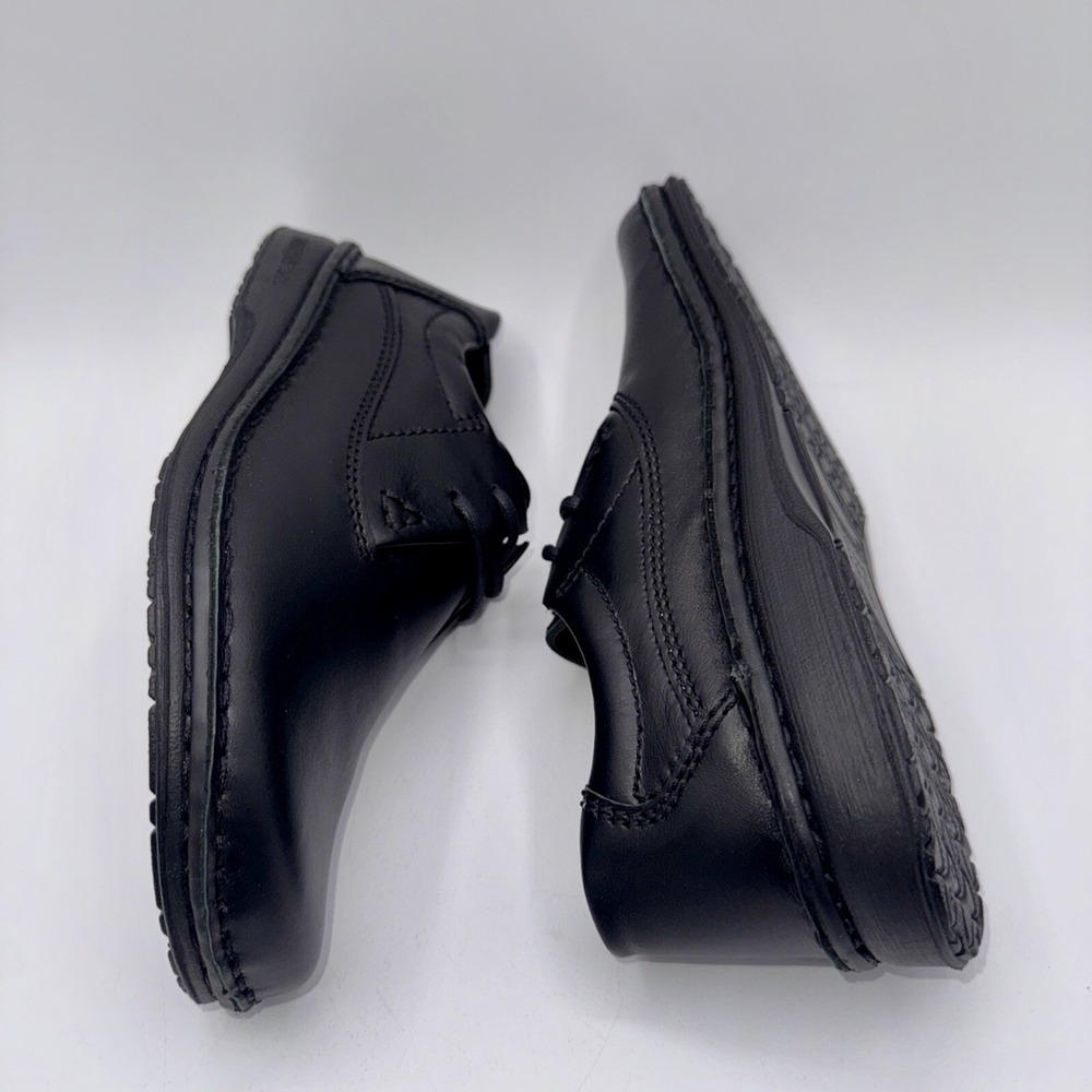 Birkenstock Memphis Shoes Women's Size 6 EU 37 Black Leather - Picture 14 of 15